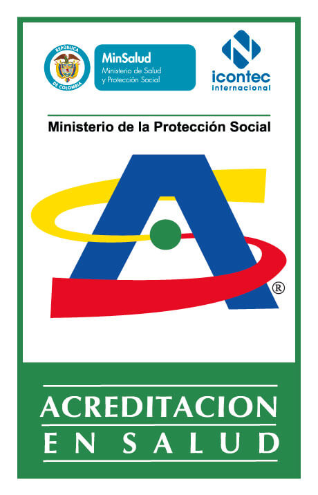 Logo acreditación de salud