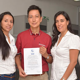 Certificación de calidad a Tecnologías Sinergia