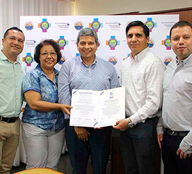 Certificación para la universidad del Magdalena