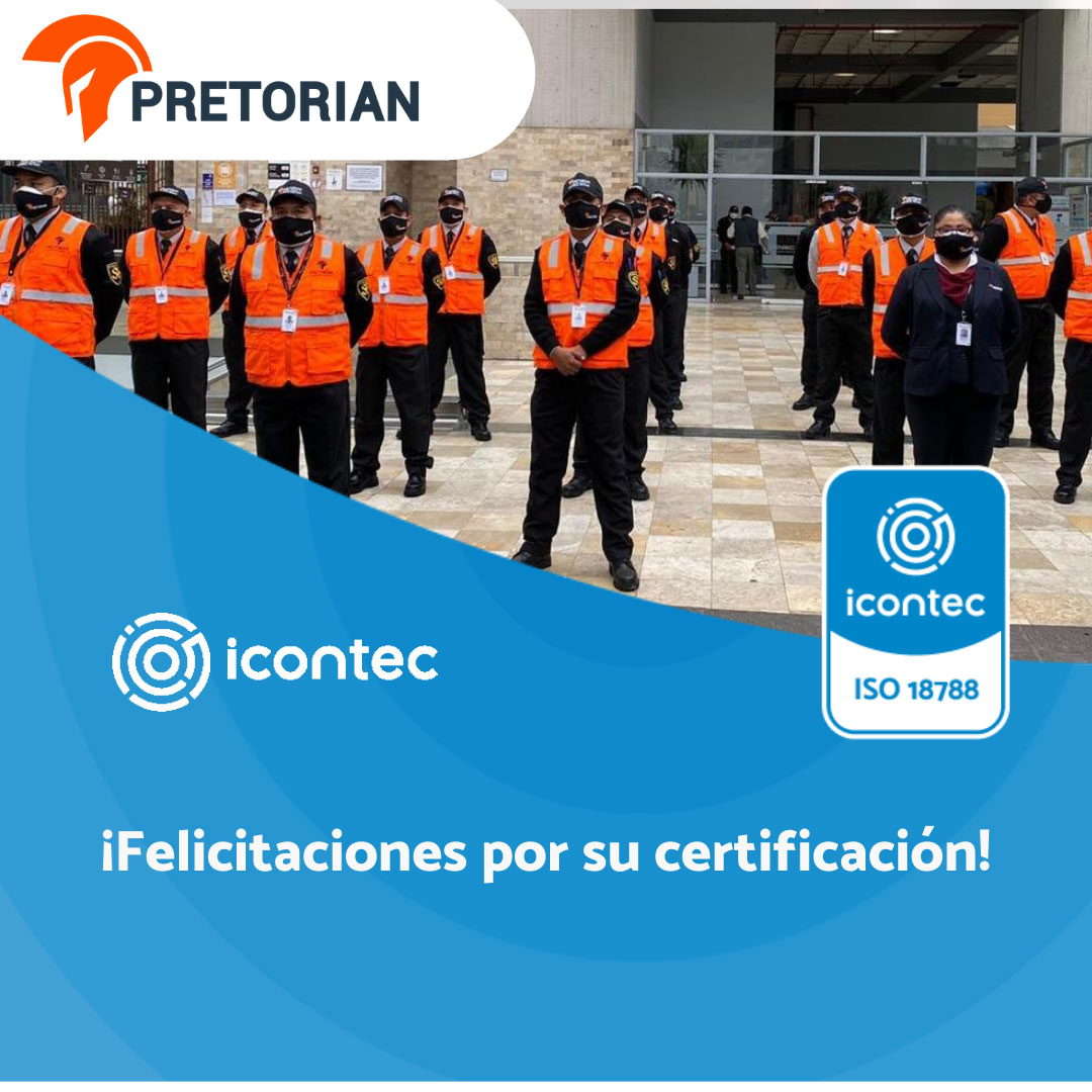 Certificado a Petrorian Seguridad Integral