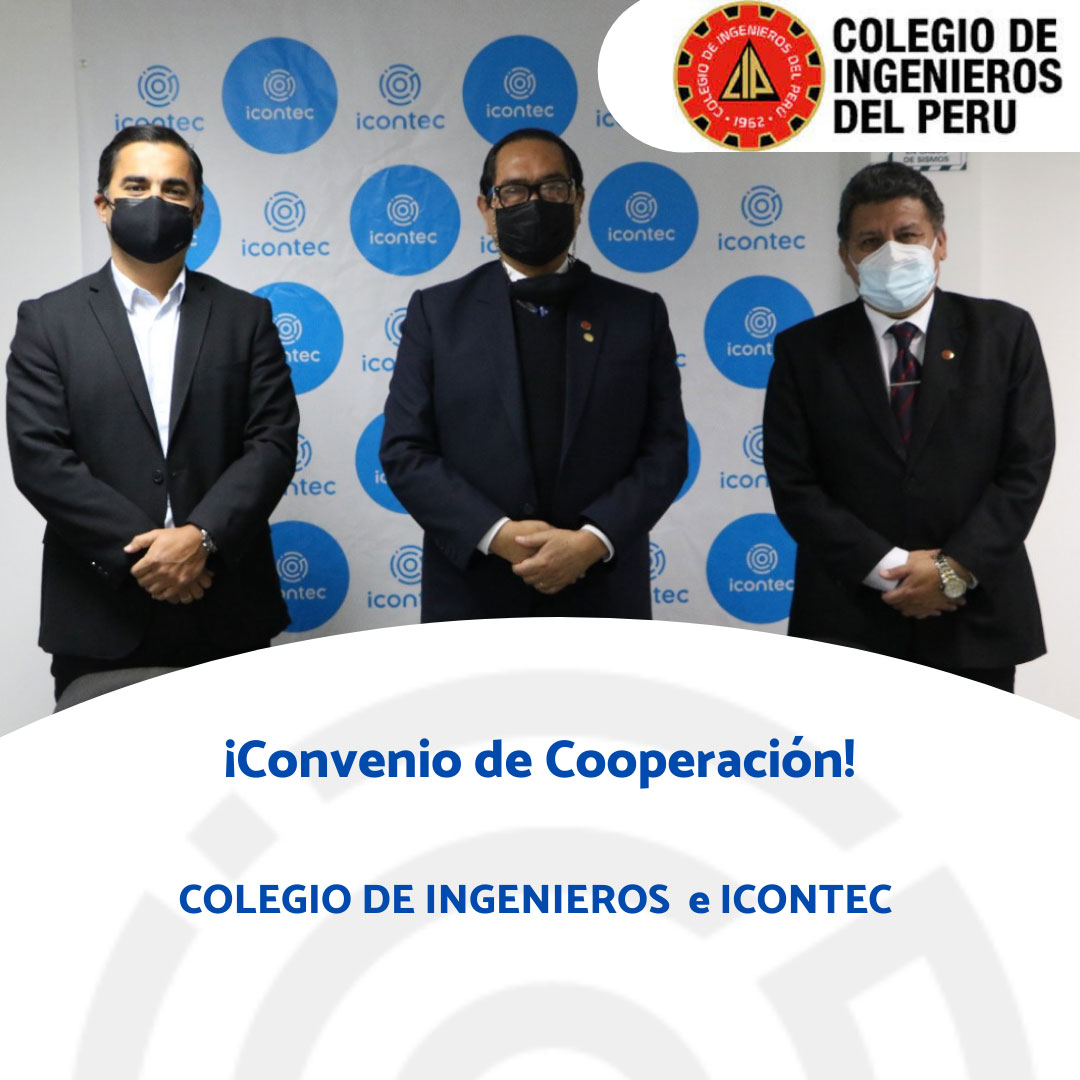 Cooperación de colegio de ingeniero e ICONTEC