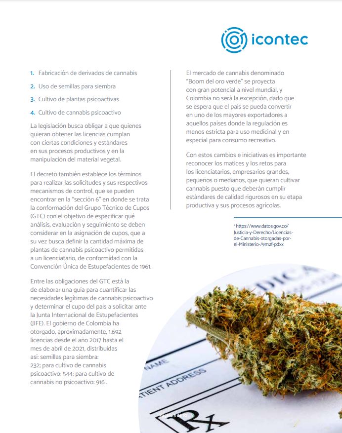 Contexto del marco regulatorio del Cannabis para uso medicinal