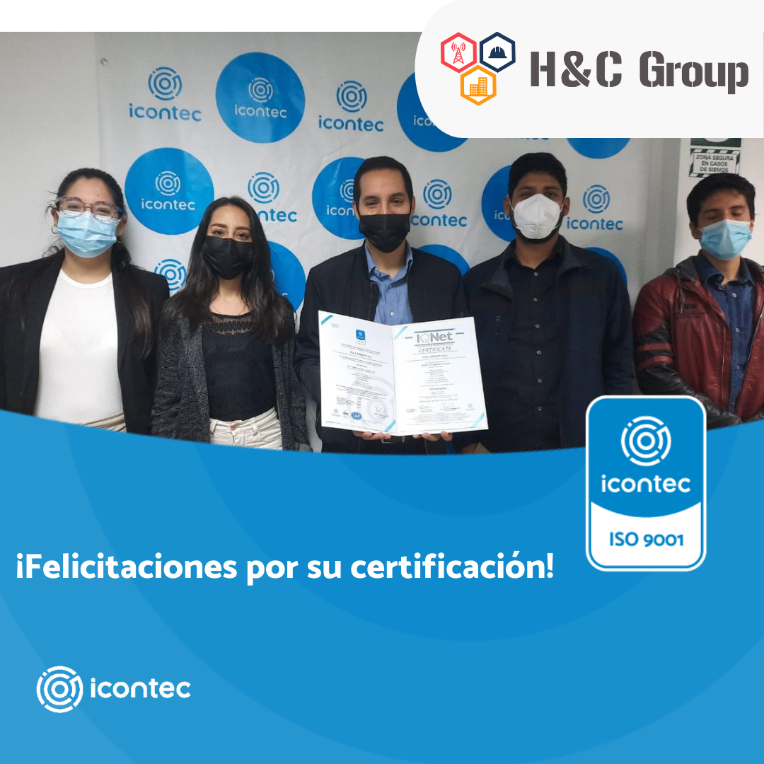 Certificación para empresa H & C GROUP S.A.C