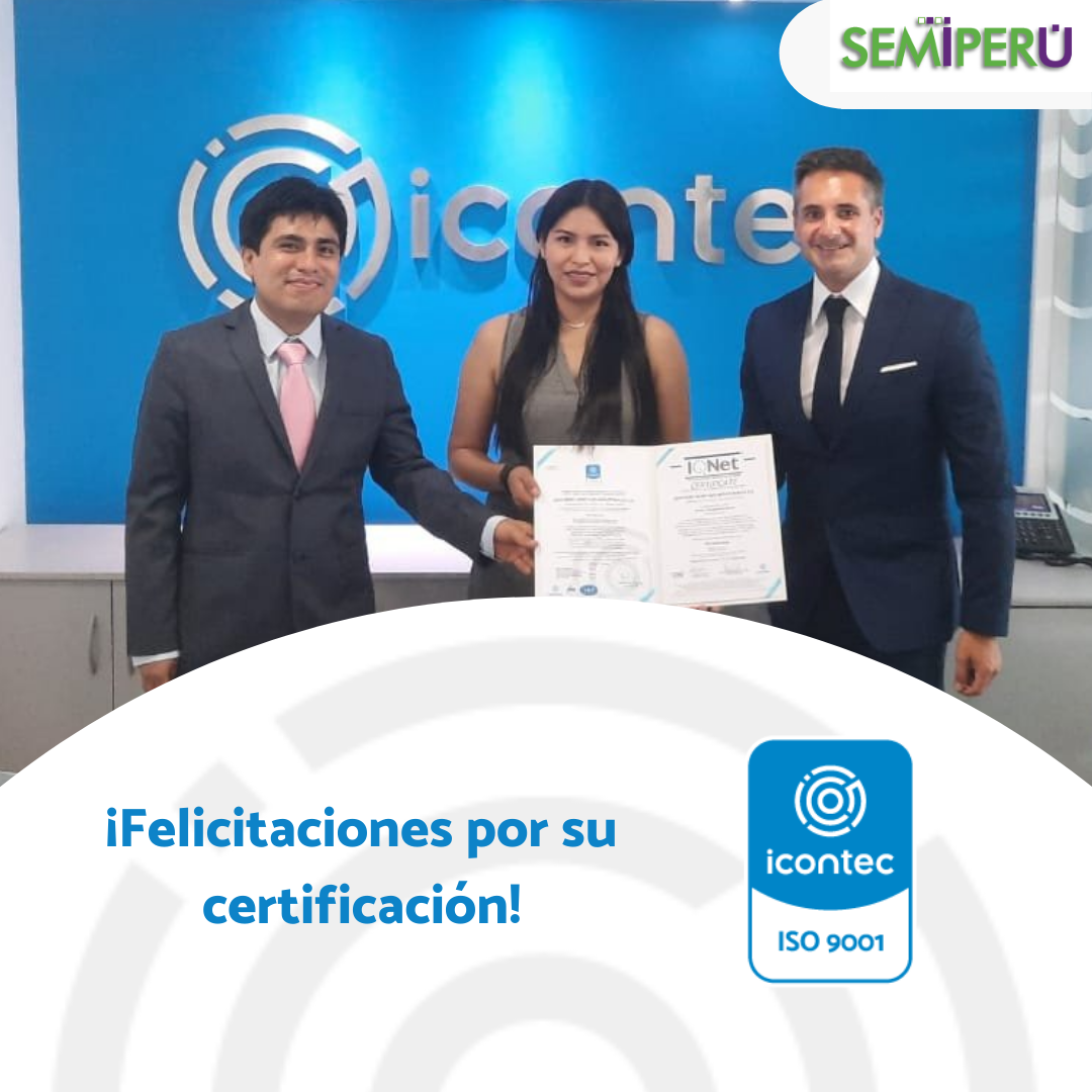 Certificación para Montajes industriales s.a.c
