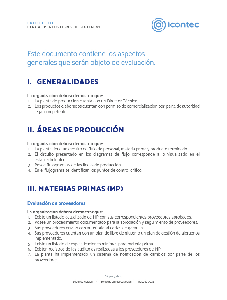 Protocolo de validación y verificación de alimentos